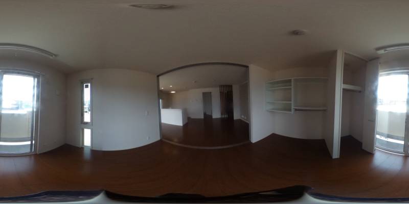 パノラマ画像洋室