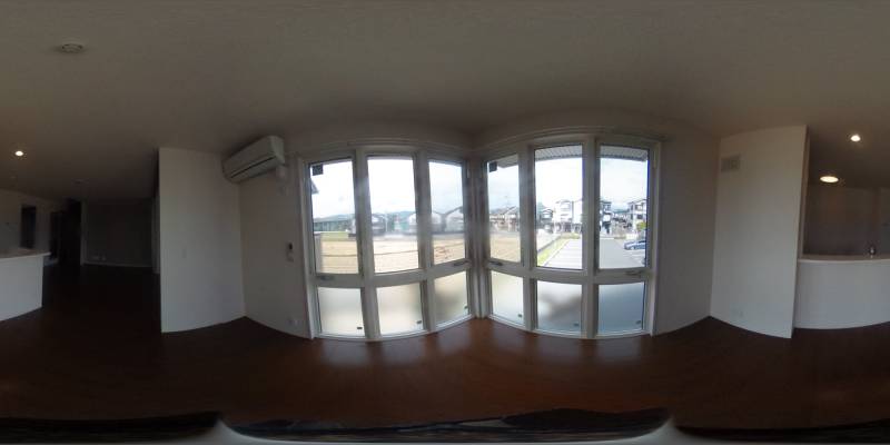 パノラマ画像リビング