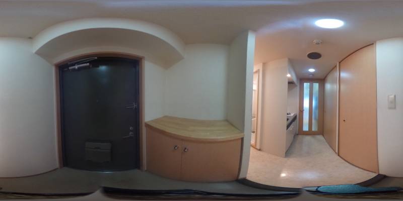 パノラマ画像玄関