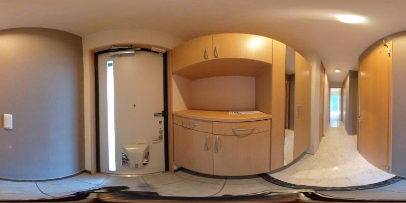 パノラマ画像玄関