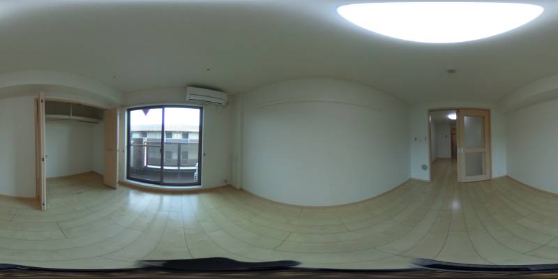 パノラマ画像洋室