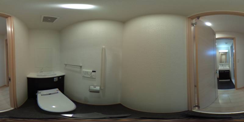 パノラマ画像トイレ