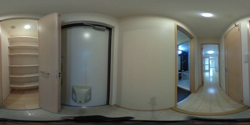 パノラマ画像玄関