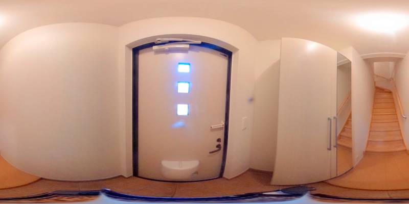 パノラマ画像玄関