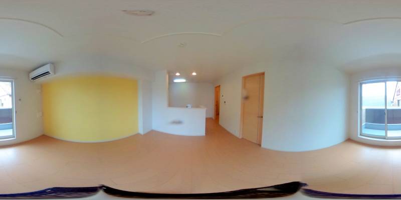 パノラマ画像リビング