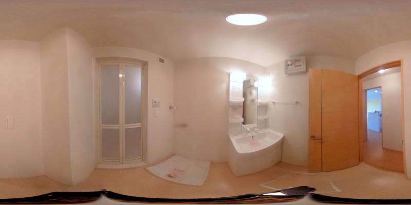 パノラマ画像洗面所