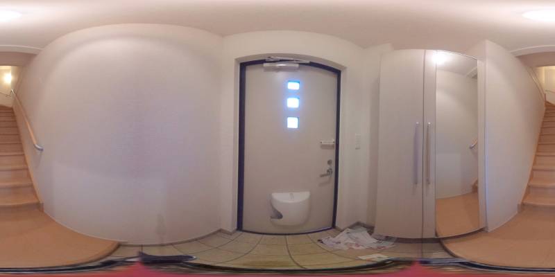 パノラマ画像玄関