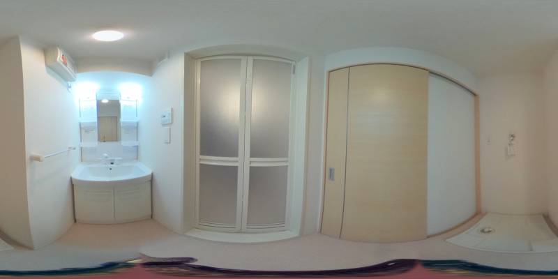 パノラマ画像洗面所