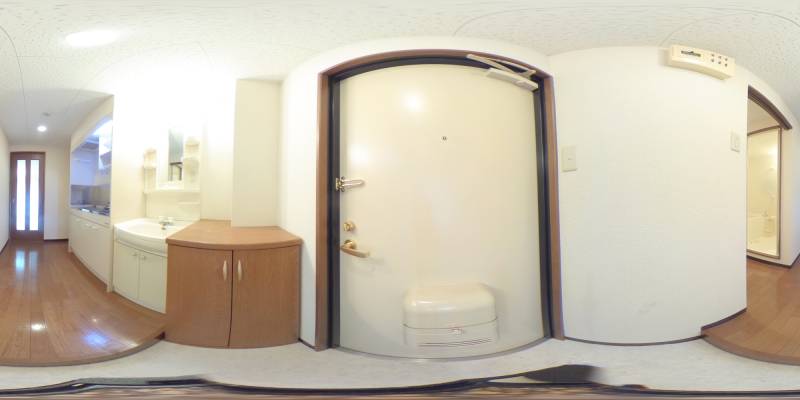 パノラマ画像玄関