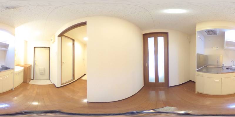 パノラマ画像キッチン