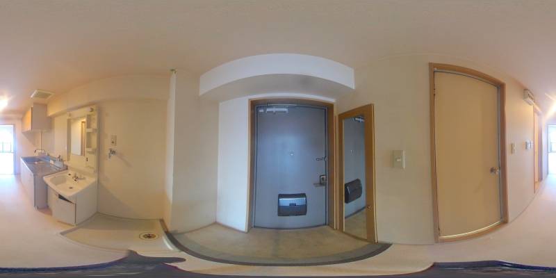 パノラマ画像玄関