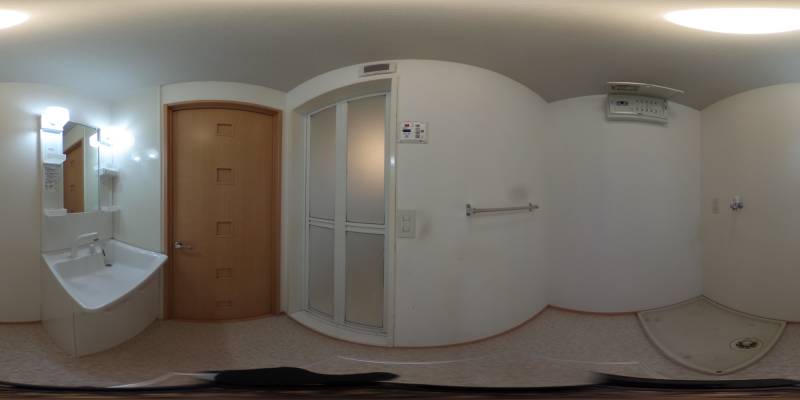 パノラマ画像洗面所