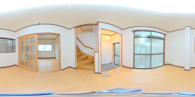 パノラマ画像洋室