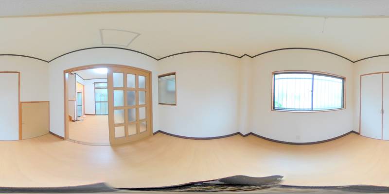 パノラマ画像洋室