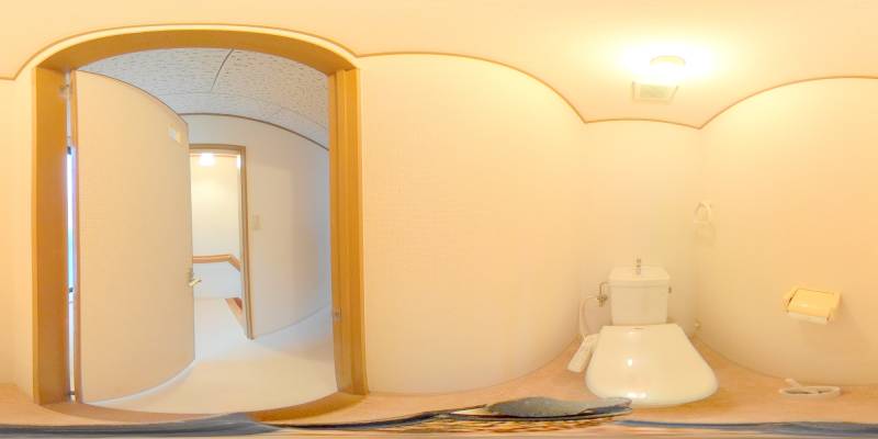 パノラマ画像トイレ