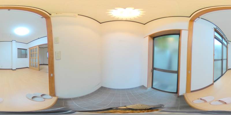 パノラマ画像玄関