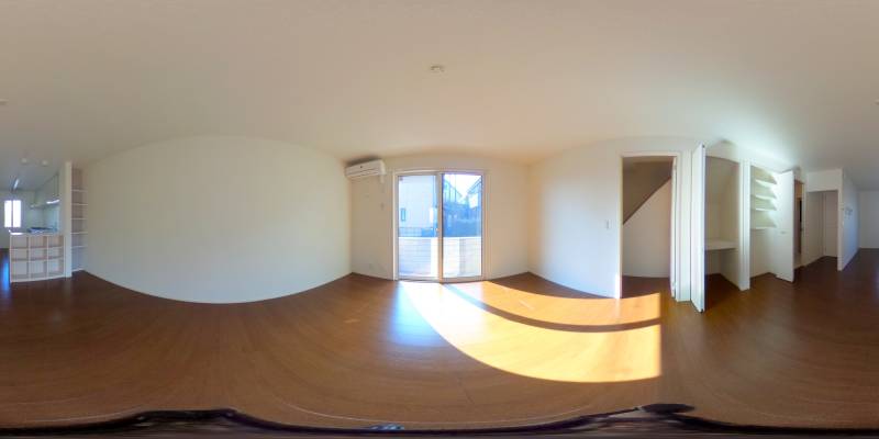 パノラマ画像洋室