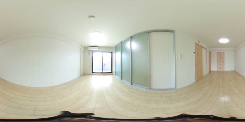 パノラマ画像リビング