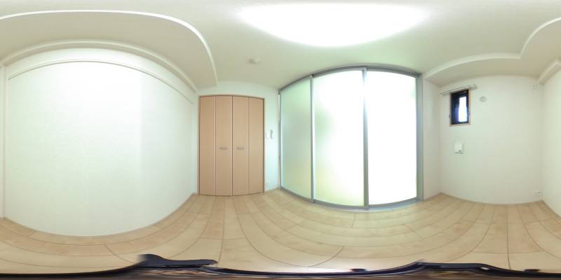 パノラマ画像洋室