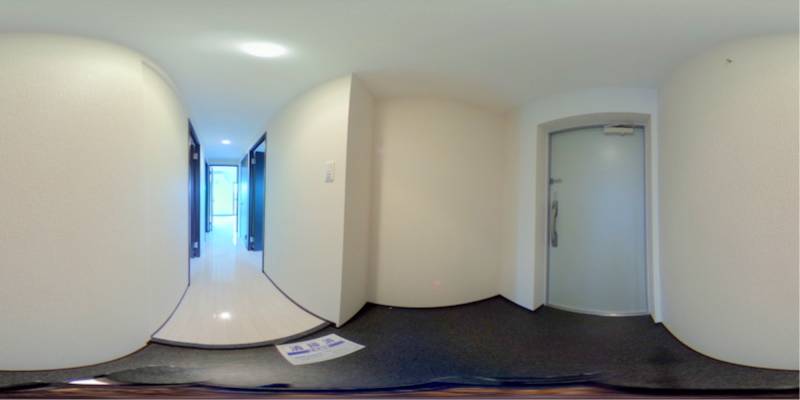 パノラマ画像玄関