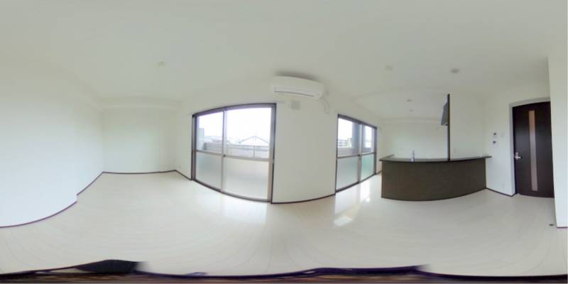 パノラマ画像リビング