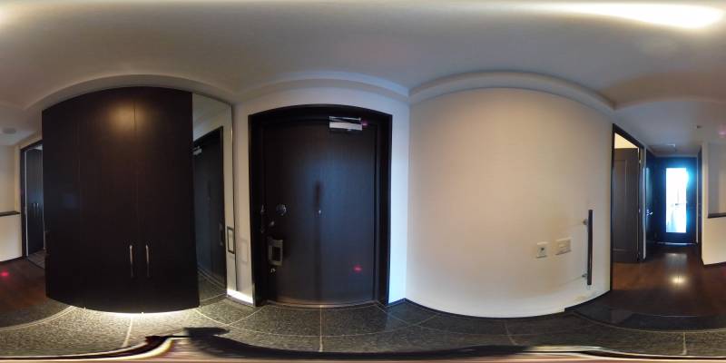 パノラマ画像玄関