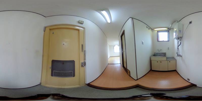 パノラマ画像玄関