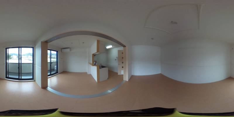 パノラマ画像リビング