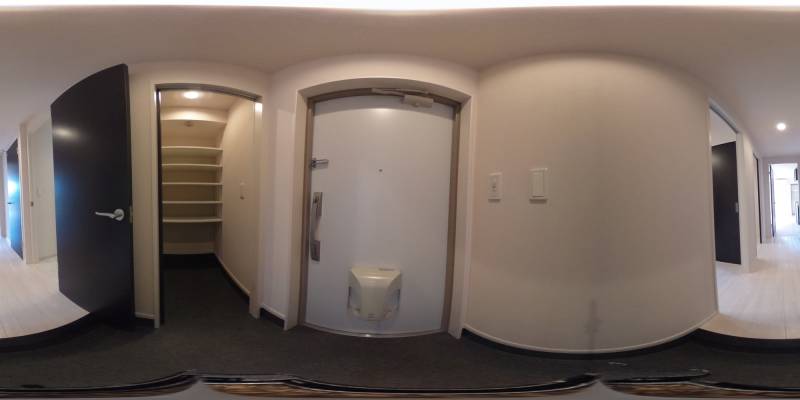 パノラマ画像玄関