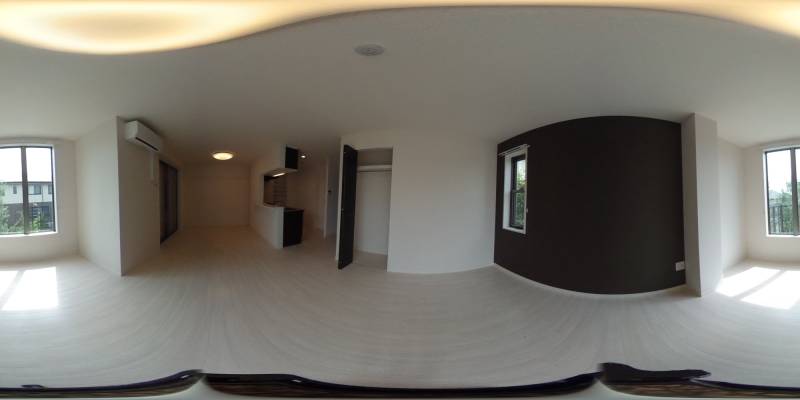 パノラマ画像洋室