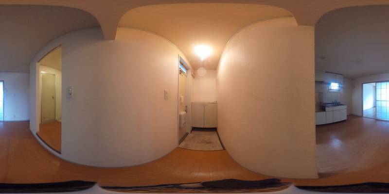 パノラマ画像玄関