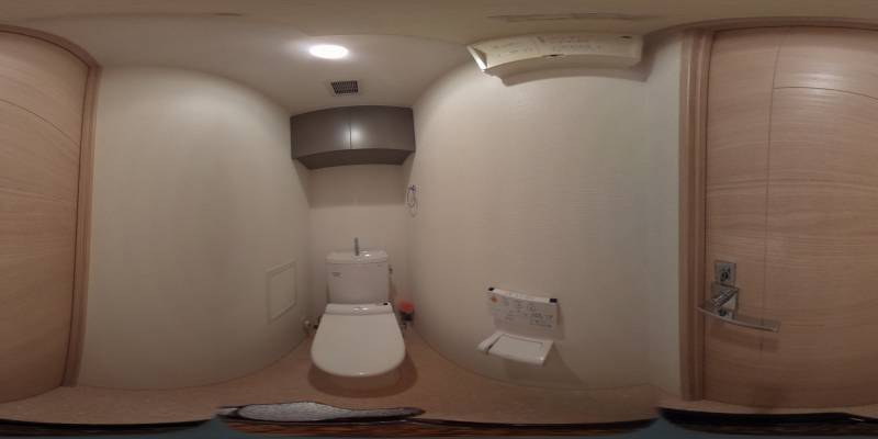 パノラマ画像トイレ