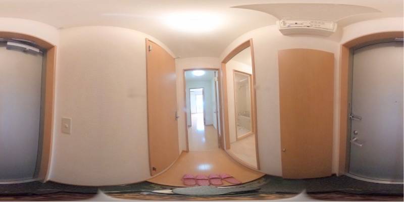 パノラマ画像玄関