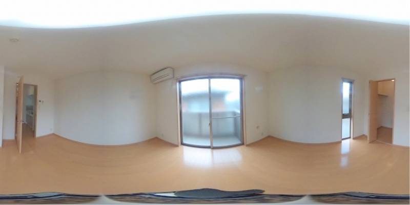 パノラマ画像洋室