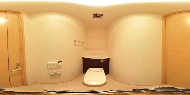 パノラマ画像トイレ