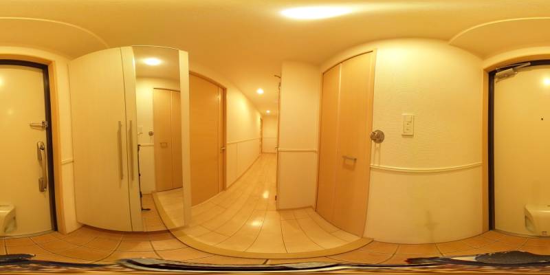 パノラマ画像玄関