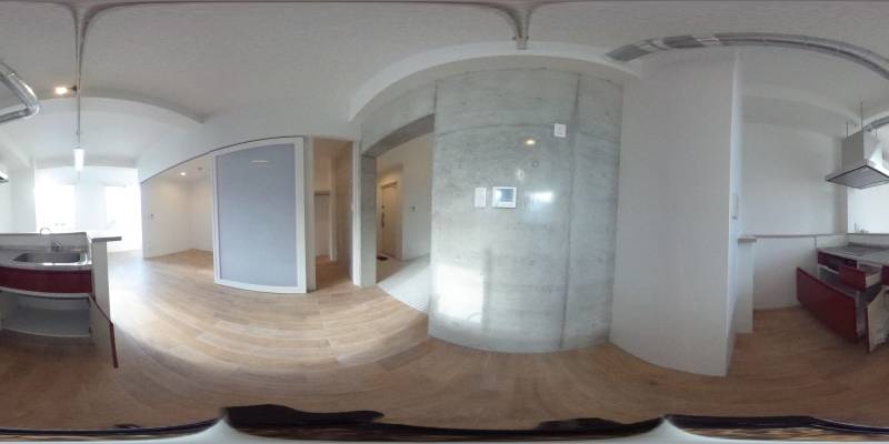 パノラマ画像キッチン