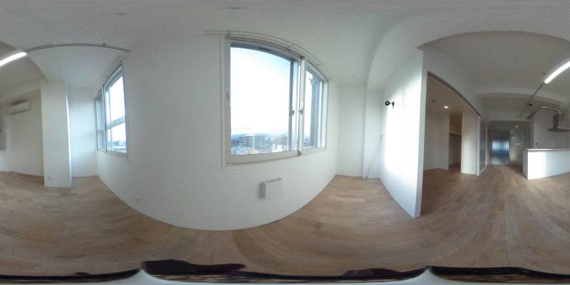 パノラマ画像洋室