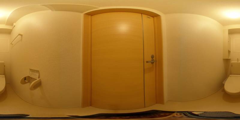 パノラマ画像トイレ