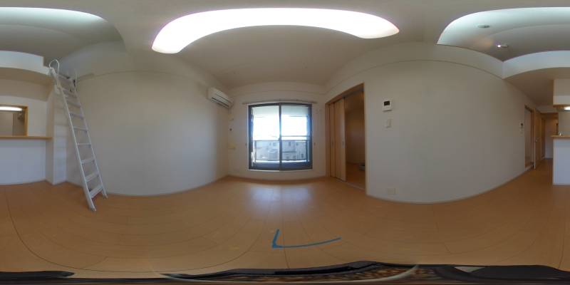 パノラマ画像リビング