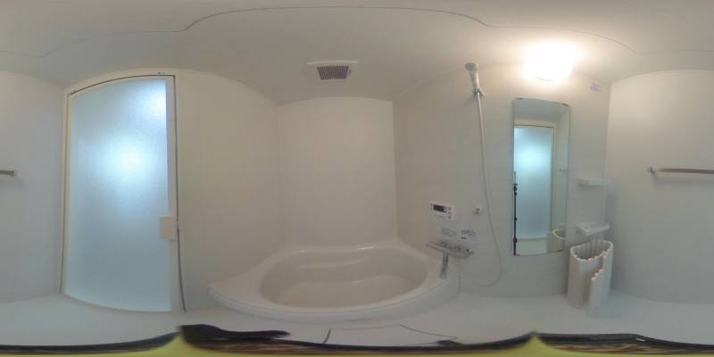 パノラマ画像バスルーム