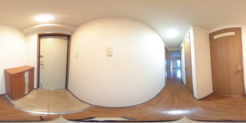 パノラマ画像玄関
