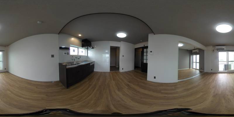 パノラマ画像リビング