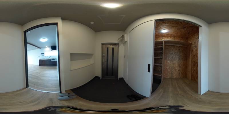 パノラマ画像玄関