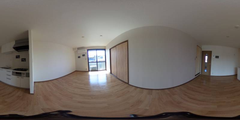 パノラマ画像リビング