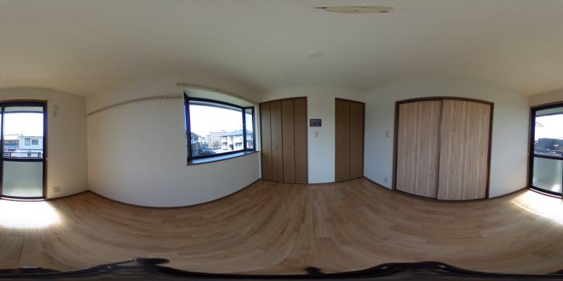 パノラマ画像洋室