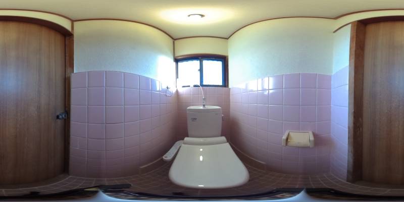 パノラマ画像トイレ