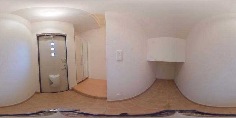 パノラマ画像玄関