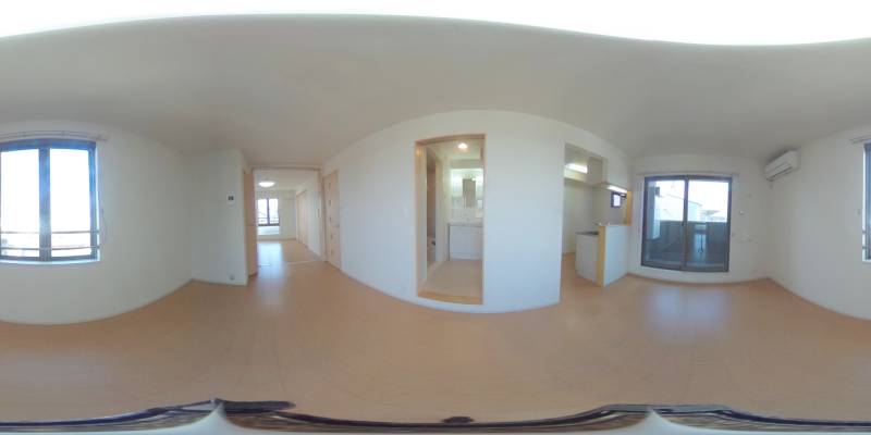 パノラマ画像リビング