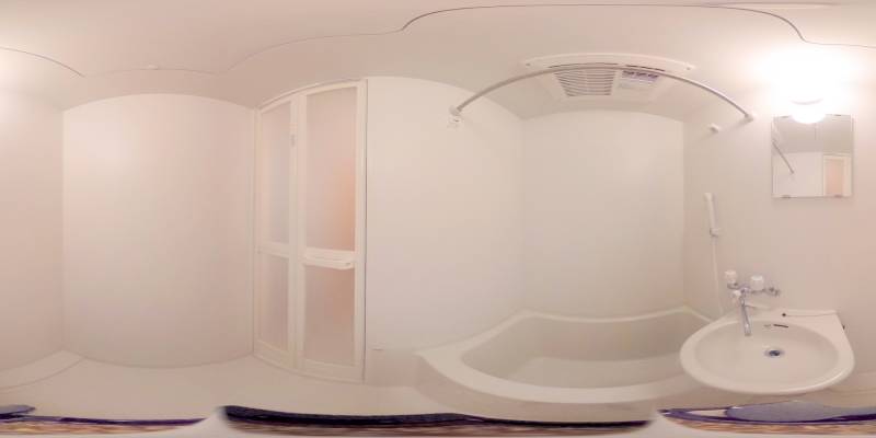 パノラマ画像バスルーム